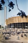 Olympiastadion 3.8.1952. Kuvaaja: H. A. Turja. Museoviraston kuvakokoelmat