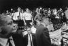 Presidenttiehdokas Lyndon B. Johnsonin vaalitilaisuus. Madison Square Garden, New York, 31.10.1964. Kuva: Helge Heinonen / JOKA / Museovirasto. Objektinumero: JOKAHH5B02_130B:4