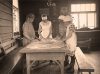 The women of Koskivaara farm are baking earth apple pasties in Vaskela, Karelia 1930. Photo: Tyyni Vahter / Picture Collections of the Finnish Heritage Agency. Objektinumero: KK1585:11