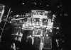 Fotomontage av biografernas neonskyltar i Helsingfors i september 1934. Foto: Aarne Pietinen Oy / Museiverkets Bildsamlingar / Bildbehandling Keijo Laajisto. Objektinumero: HK19670603:13594