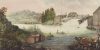 Högforsen i Kymmene älv kring år 1800 (beskuren bild), Alexander Amatus Thesleff / Museiverkets Bildsamlingar. Objektinumero: HK19410320:2