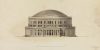 Plans for the facade of a theatre in St. Petersburg (cropped image), Carl Ludvig Engel / Åkerfeldt collection / Picture Collections of the Finnish Heritage Agency. Objektinumero: KYP410174