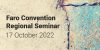 Invitation and programme Faro Regional Seminar 2022 1
