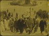 Kuvakaappaus Mannerheimin voitonparaatista 1918 kertovasta elokuvasta. Kuvaaja: Museovirasto. Objektinumero: H26038